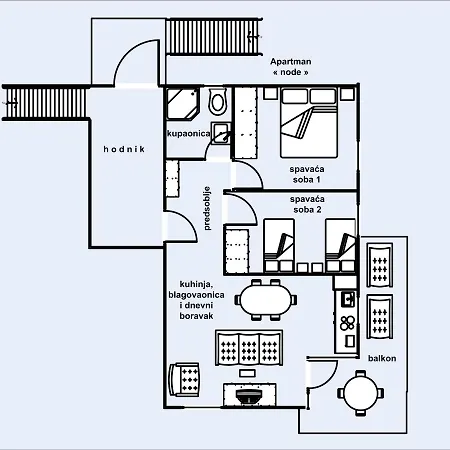 Apartment Tribunj Mali Mago